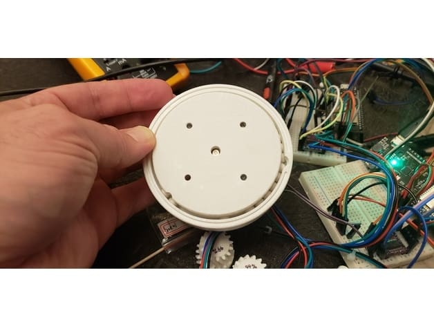 Testing an actuator.