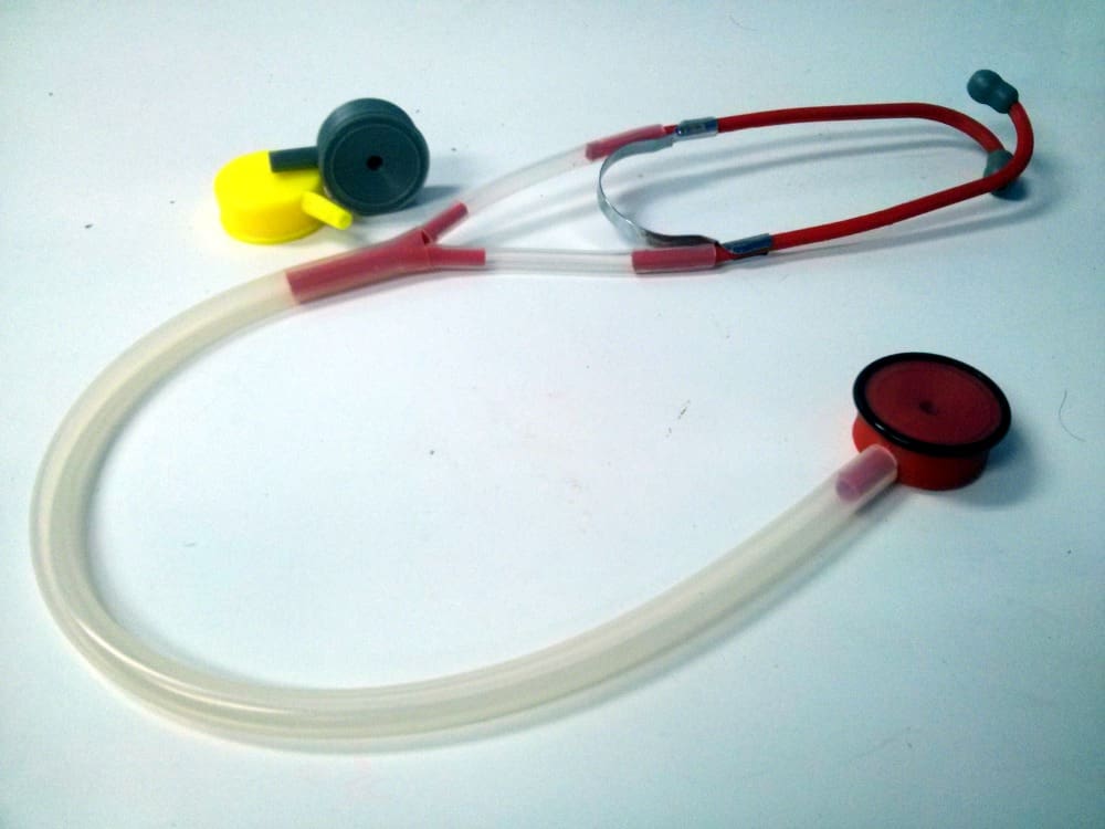 The first 3D printed stethoscope.