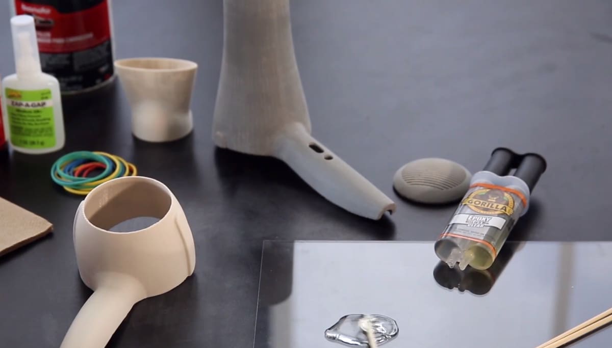 Epoxy is composed of a resin and a hardener