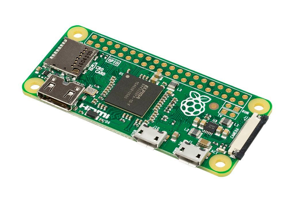 A Raspberry Pi Zero.