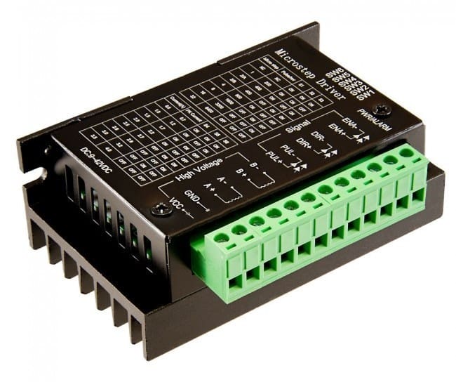 A TB6600 stepper motor driver.