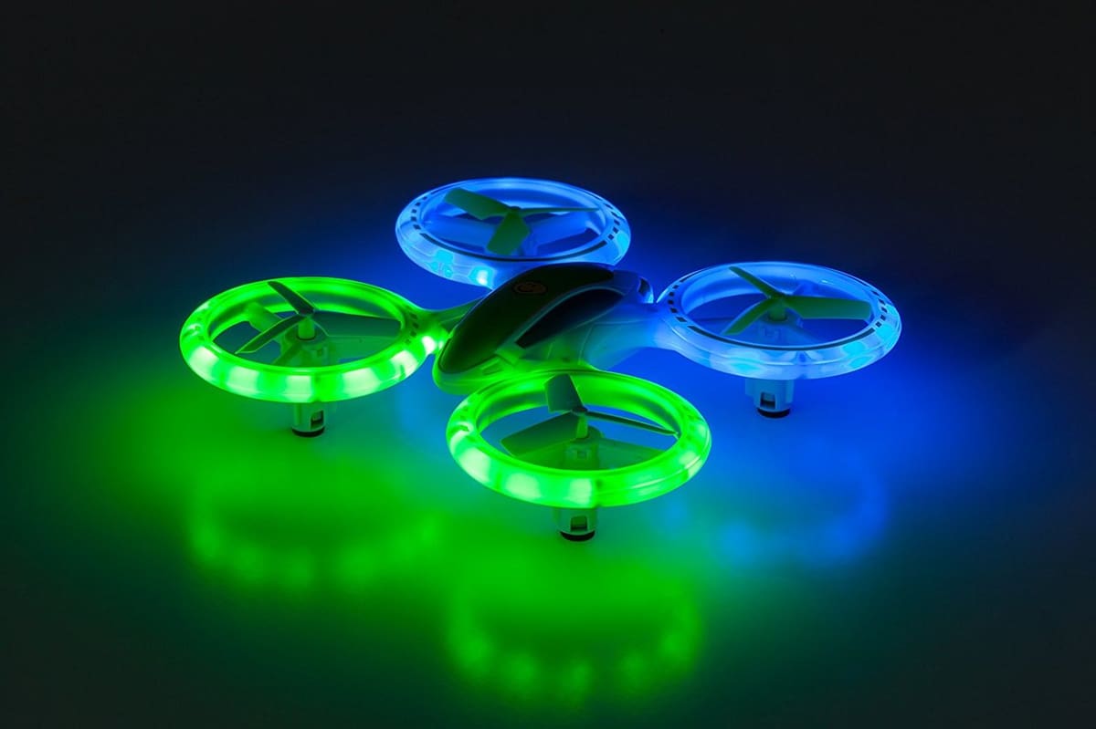 A Force1 UFO 3000 drone.