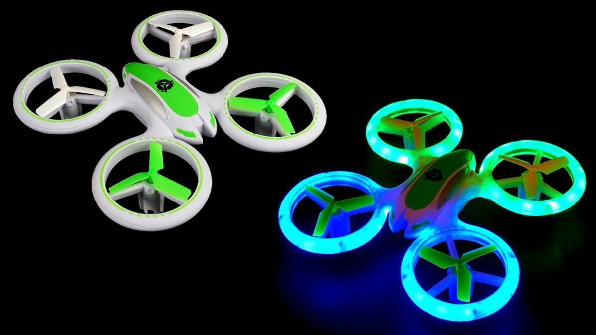 This drone is sure to enlighten your night-flying experience!
