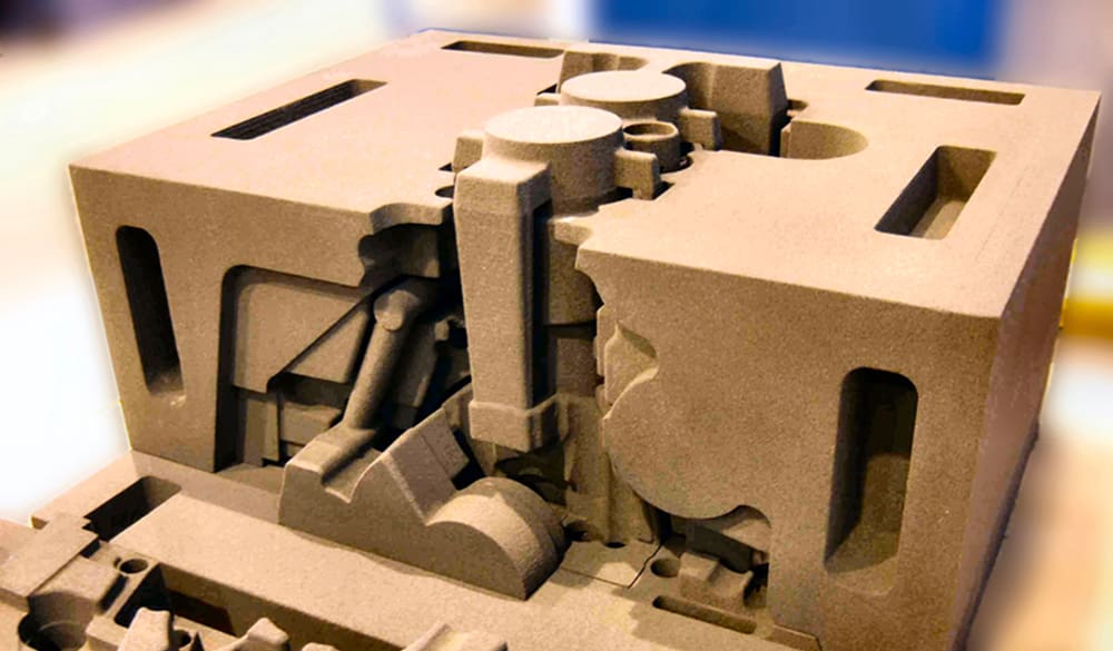 Image of Complete Overview of the Types of 3D Printers: Sand Binder Jetting