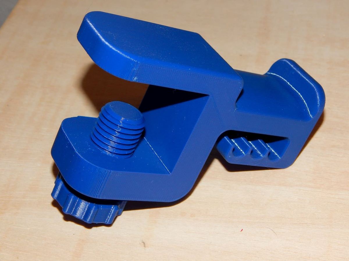 The headphone holder, from another angle.