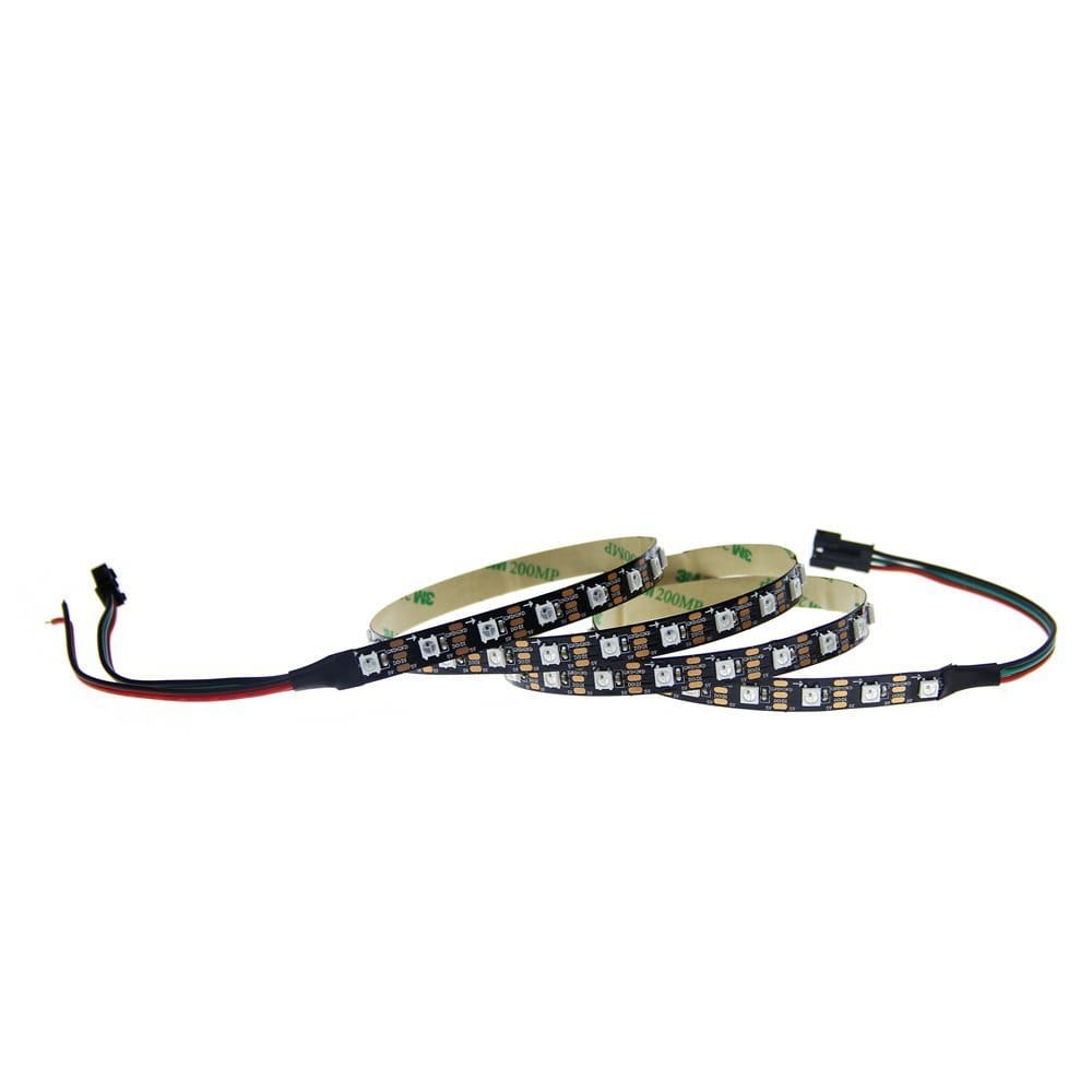 A WS2812B LED strip.