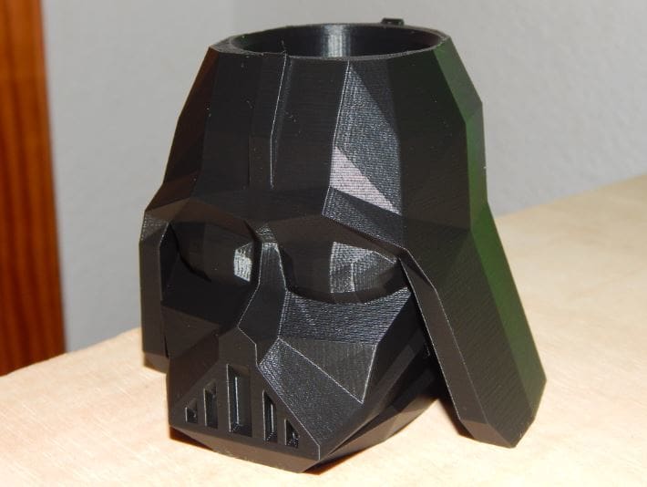 This pencil cup turned out well enough to gift to an Emperor.