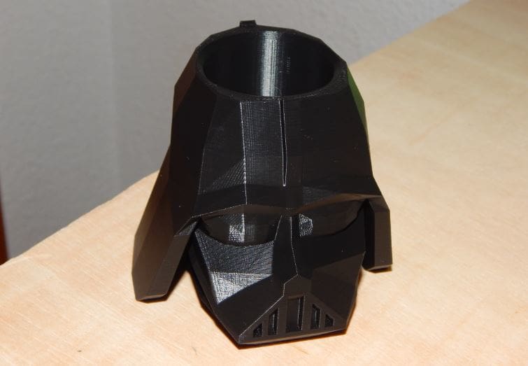 Our Vader Pencil Holder from another angle.