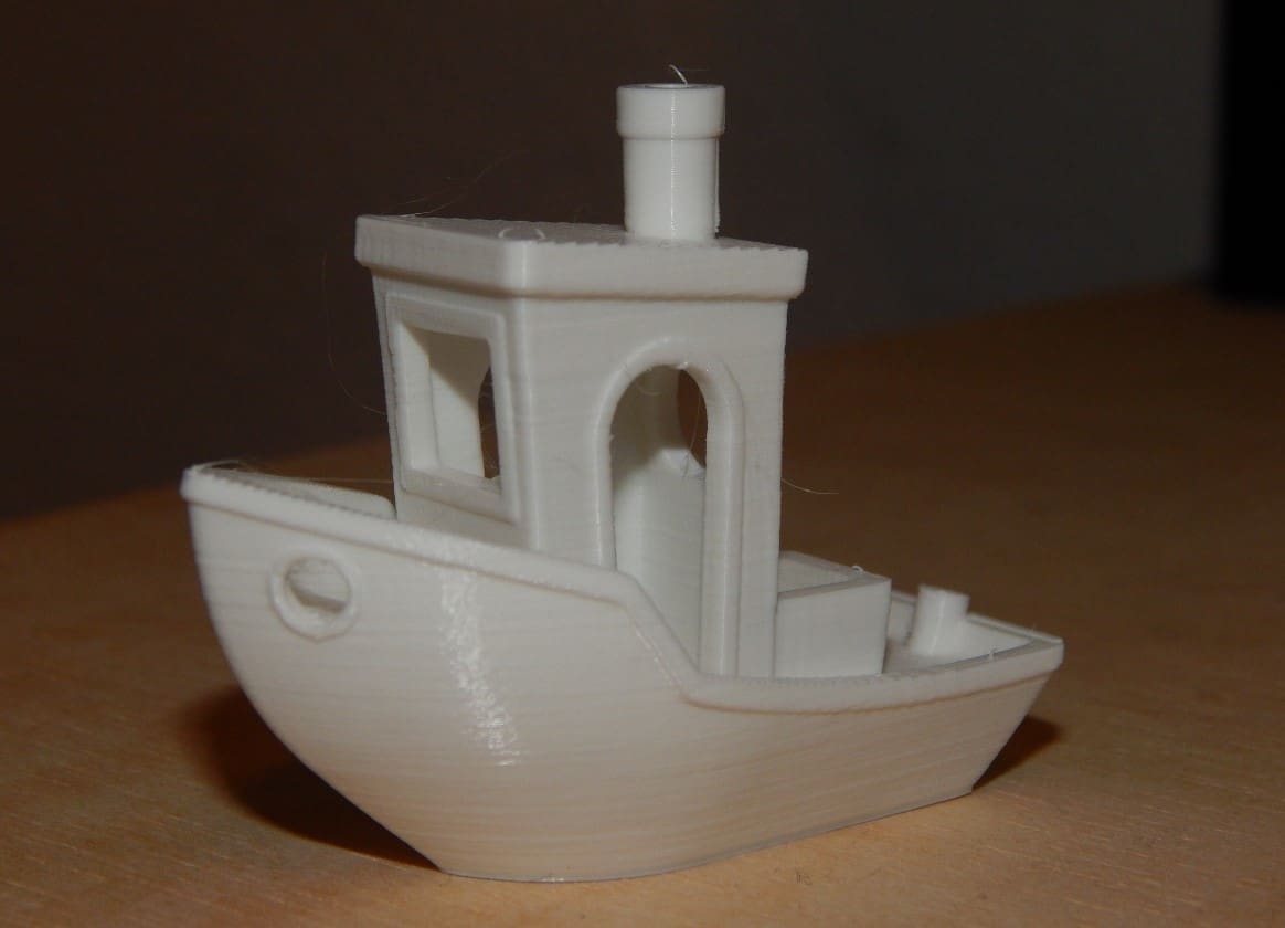 Our 3DBenchy test.