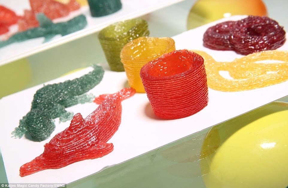 Just a few of the gummy candies available.