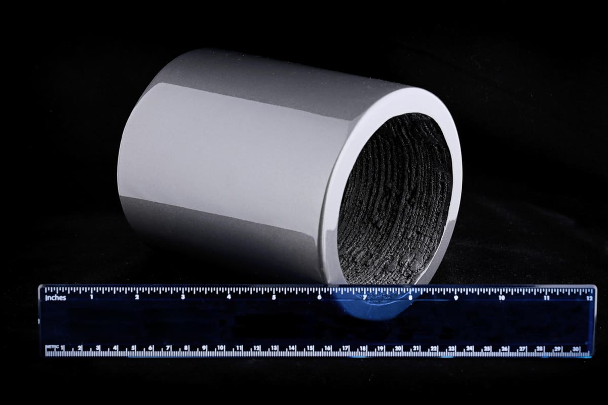 Big 3D printed magnets.