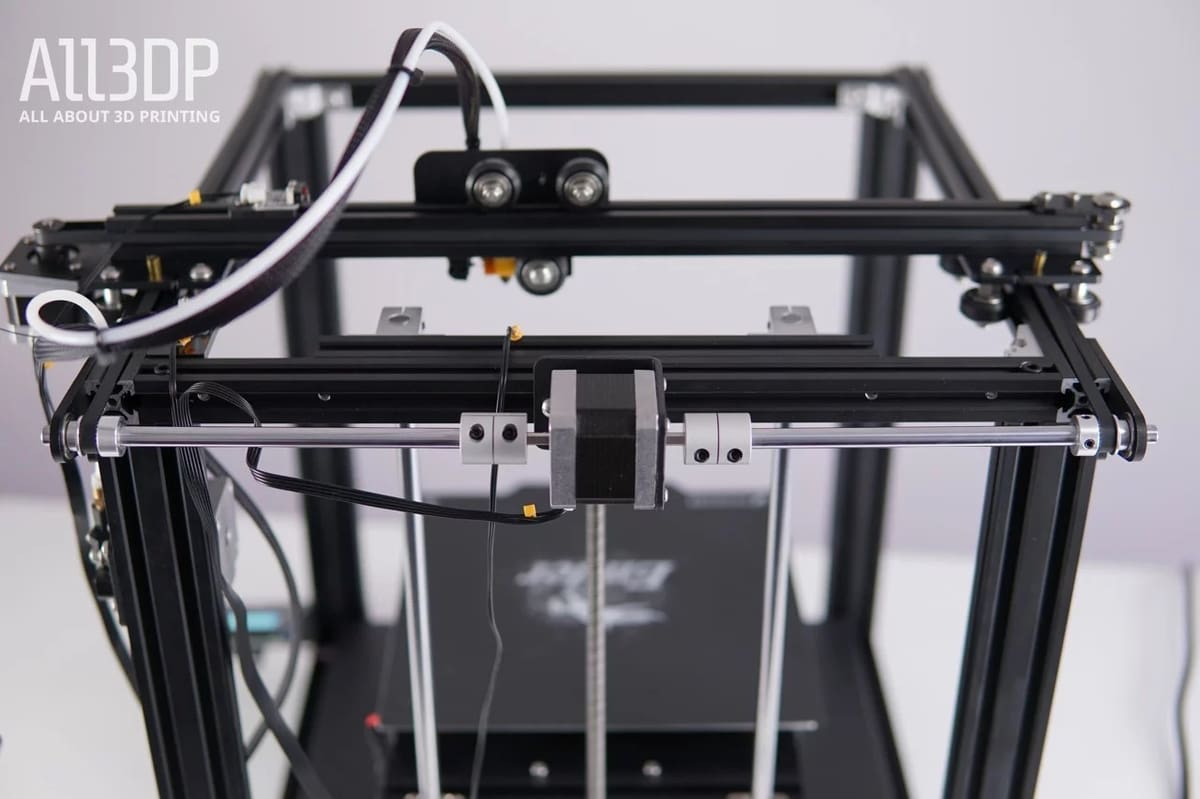 The Ender 5 from the rear.