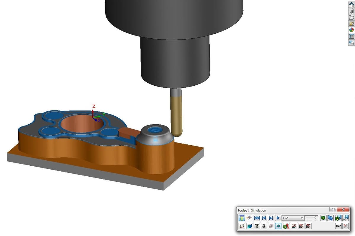 Preparing a model for production in SolidWorks.