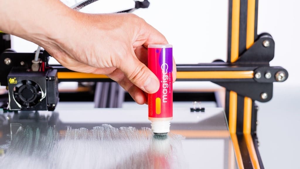 Magigoo is specially formulated for 3D printing convenience