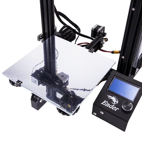 Photo de Améliorations de la Creality Ender 5 - Upgrades et Mods : Autocollant en PET argenté