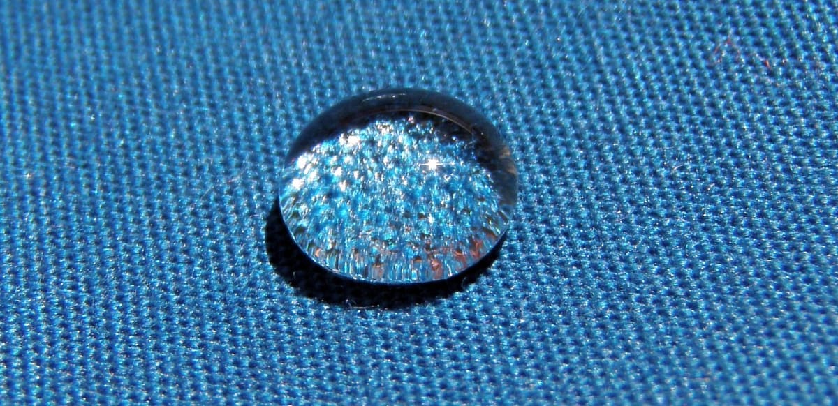 A simple test to show wetting of a surface