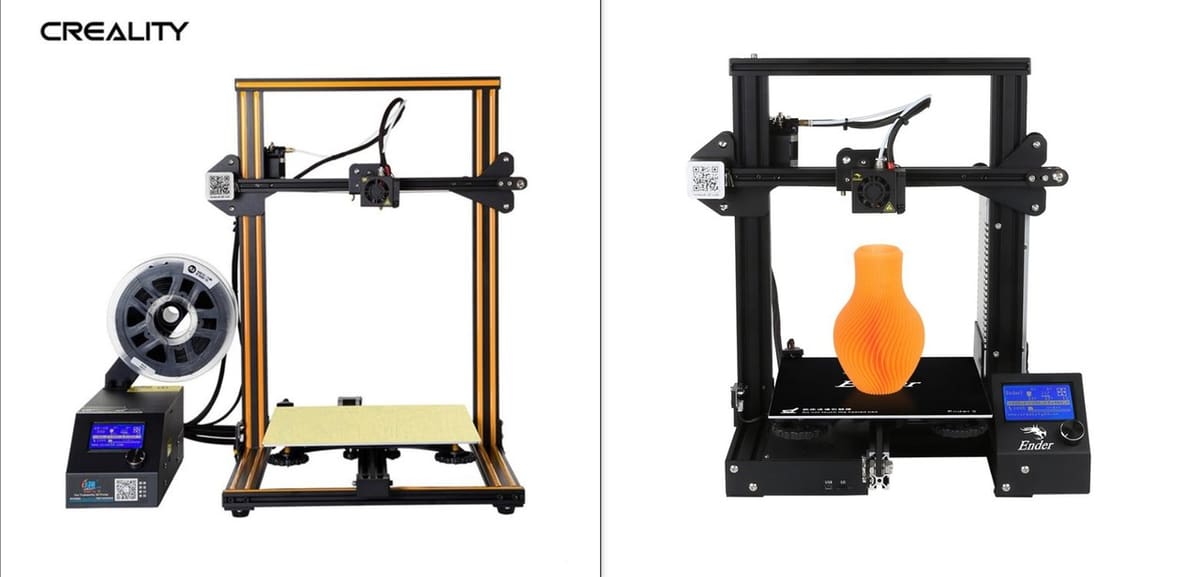 Creality CR-10 vs. Creality Ender 3