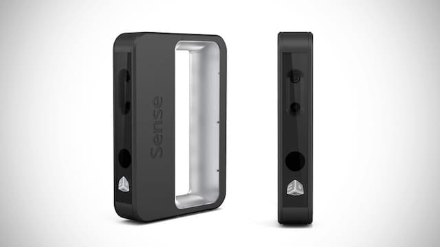 3D Systems' Sense3D is a handheld infrared scanner.