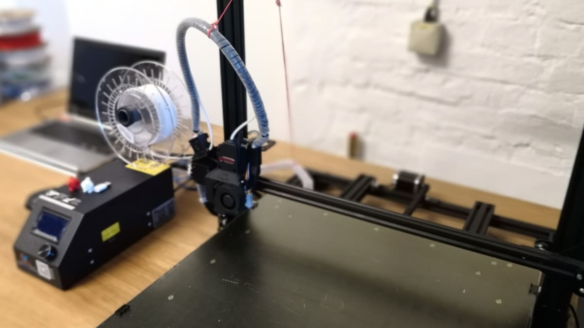 An upgraded CR-10 S5.