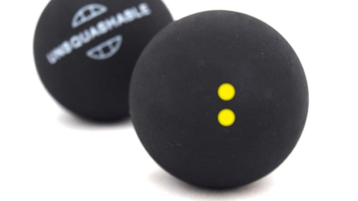 Squash balls make good shock absorbers on the S5.