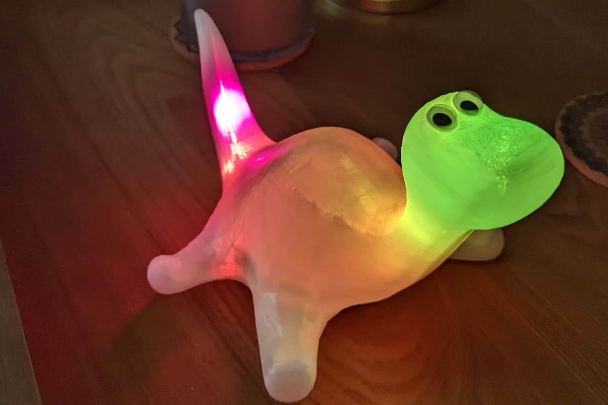 This cute little dino is irresistible
