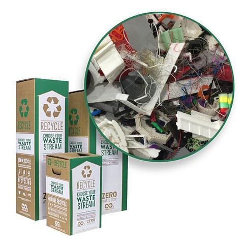 Filabot offers a filament recycling service through TerraCycle.