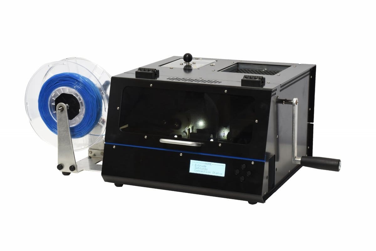 The Protocycler+ is an all-in-one recycling system for 3D printed materials.