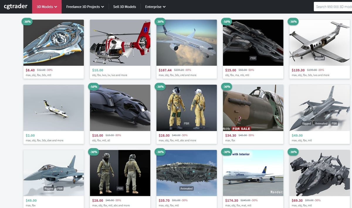 Photo de Modèle 3D gratuit / Objet 3D gratuit: CGTrader