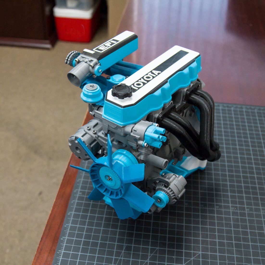 ABS pro is perfect for parts that need to move against each other.