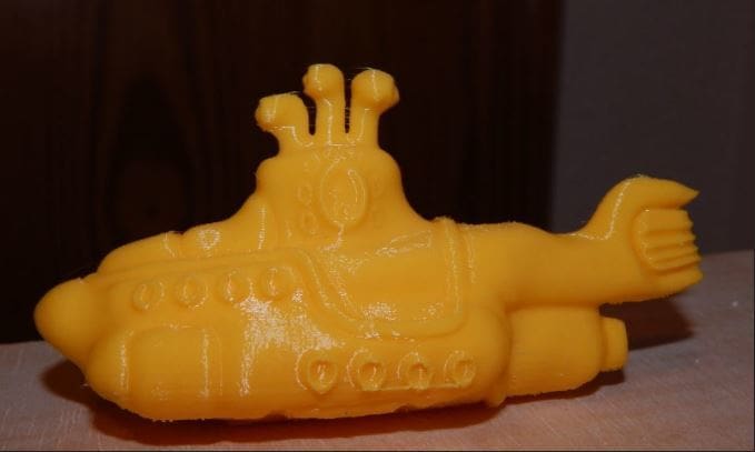A tribute to the Beatles, the color of this filament suits this model quite well.
