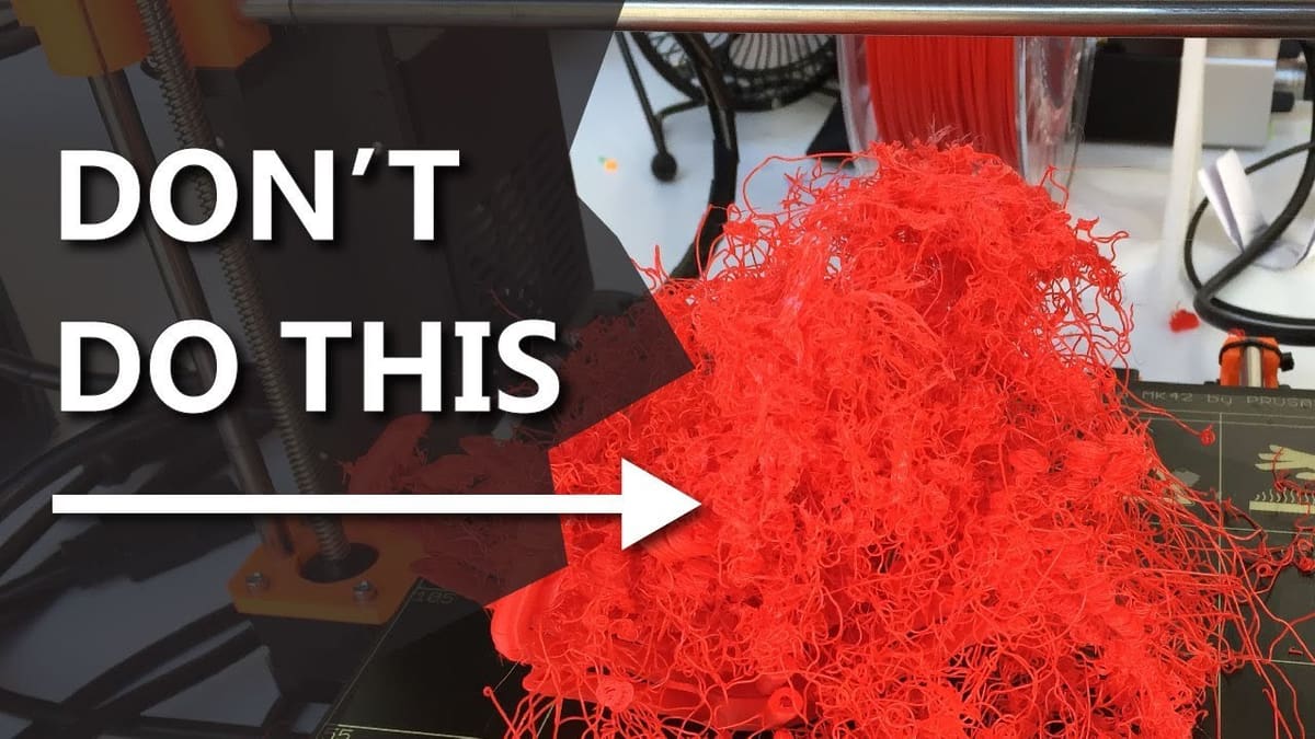 Using the wrong G-code commands can make your printer do weird things.