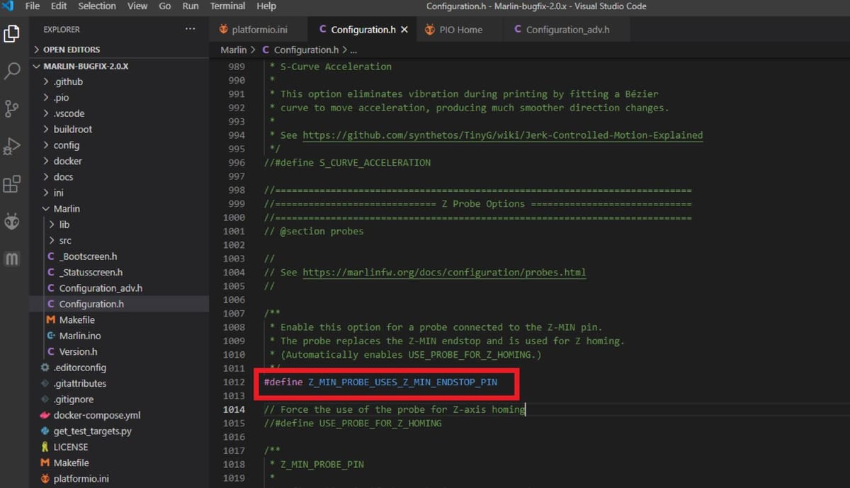 Make sure your machine uses your connected sensor