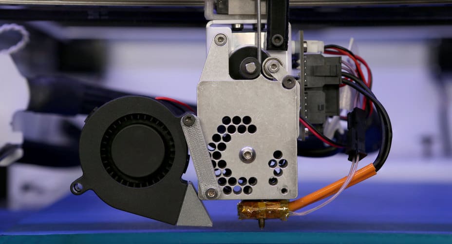 A part-cooling fan keeping things cool