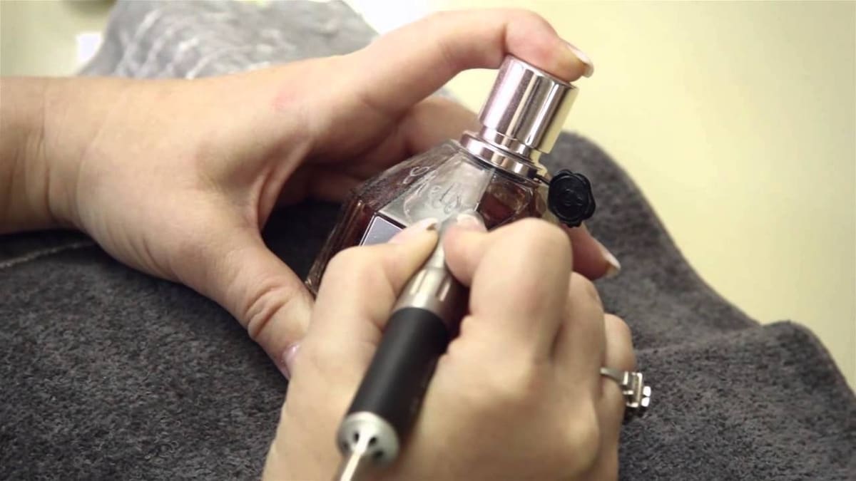 This hand-engraved pattern, though beautiful, will be hard to reproduce.