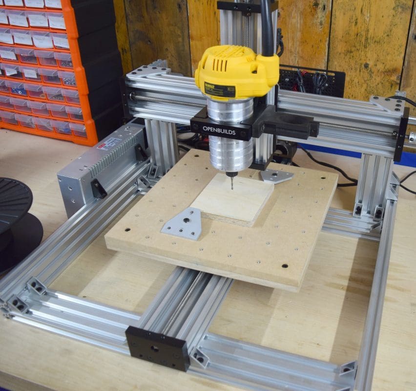 A C-beam machine build.