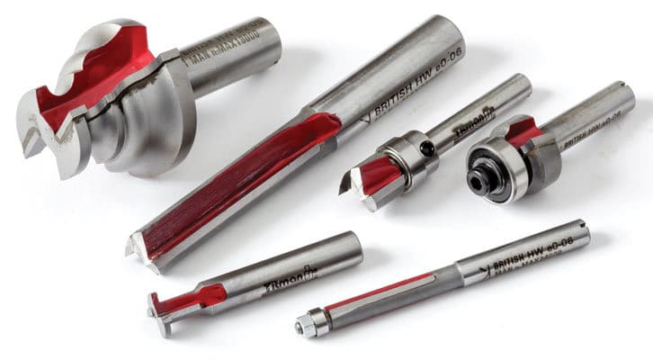 Titman offers a wide variety of router cutters.