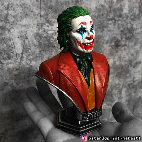 2019's Joker shown in full color.