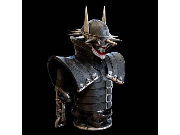 This model shows the Joker-like version of Batman from an alternate universe.