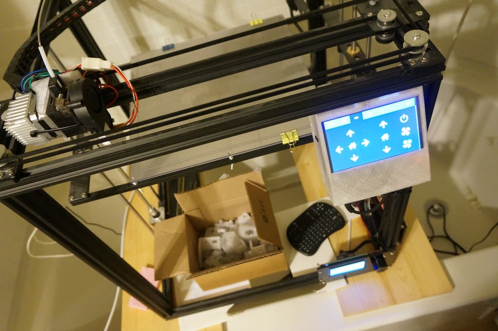 Klipper being set up on a printer.