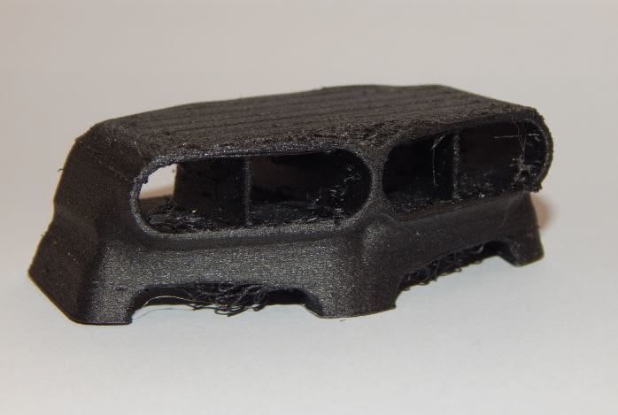 Our Hood Scoop would look awesome on an R/C car with a little post-processing.