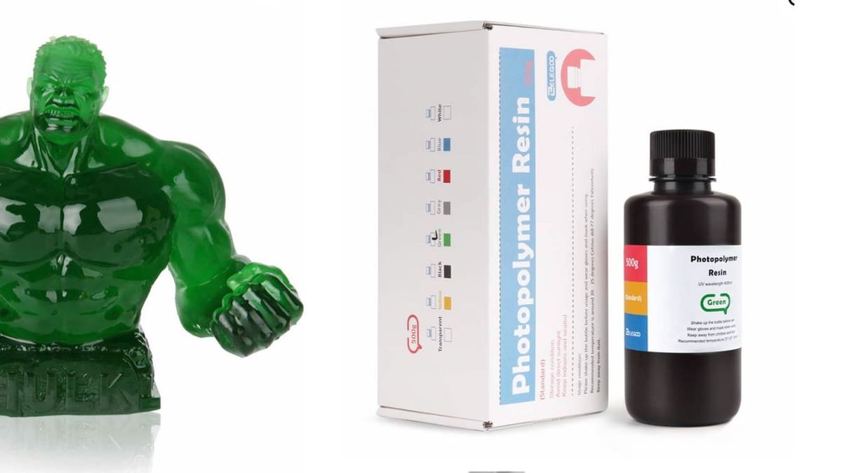 Elegoo Rapid Photopolymer Resin for DLP 3D printers