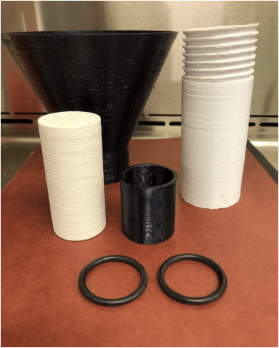 The filters and funnel