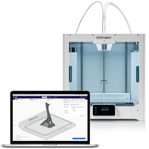 Cura is the default slicer for Ultimaker 3D printers.