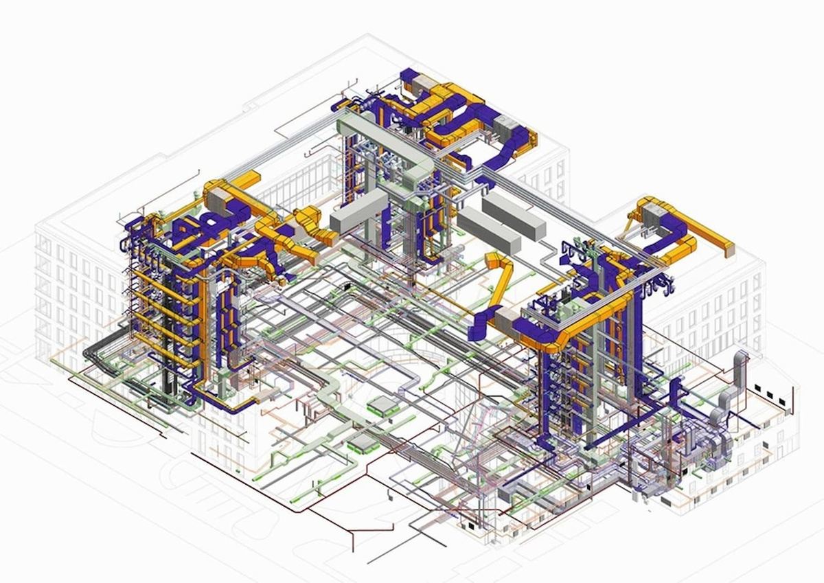 BIM modeling with Revit MEP
