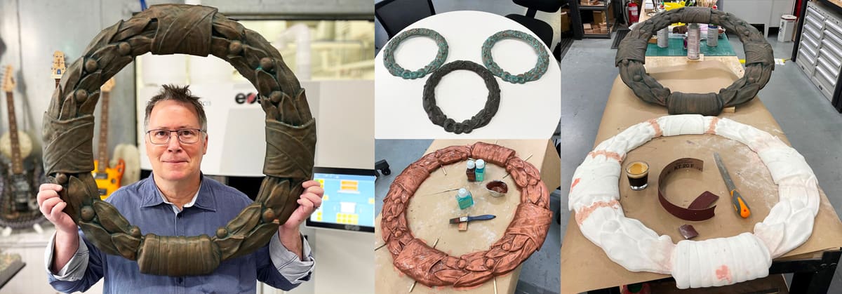 Image of: 3D Printing Bronze Replicas