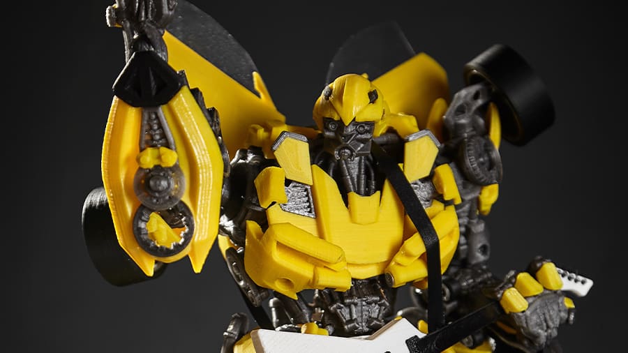 A fully-articulated Bumblebee model