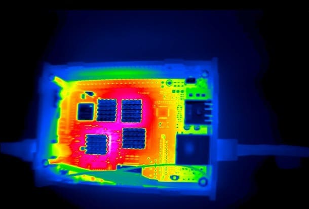 A thermal image of the BPI-M3