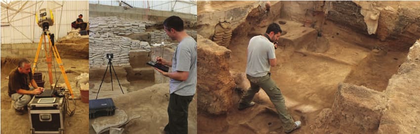 3D scanning helps archaeologists map their work sites for detailed 3D modeling