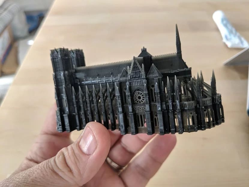 It's hard to believe that the real thing is even more impressive