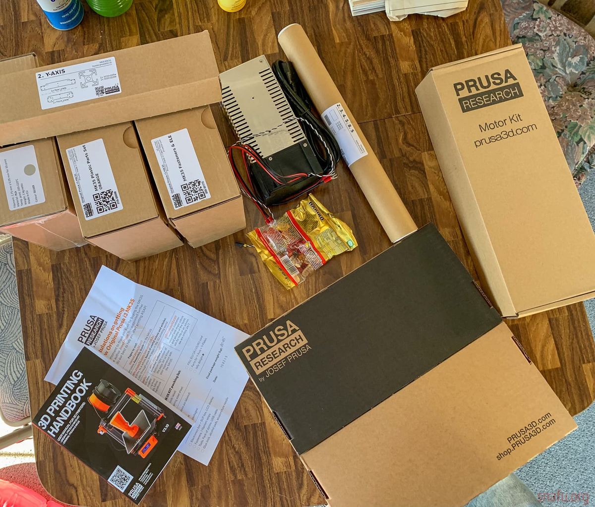 Ah, that fresh cardboard smell...